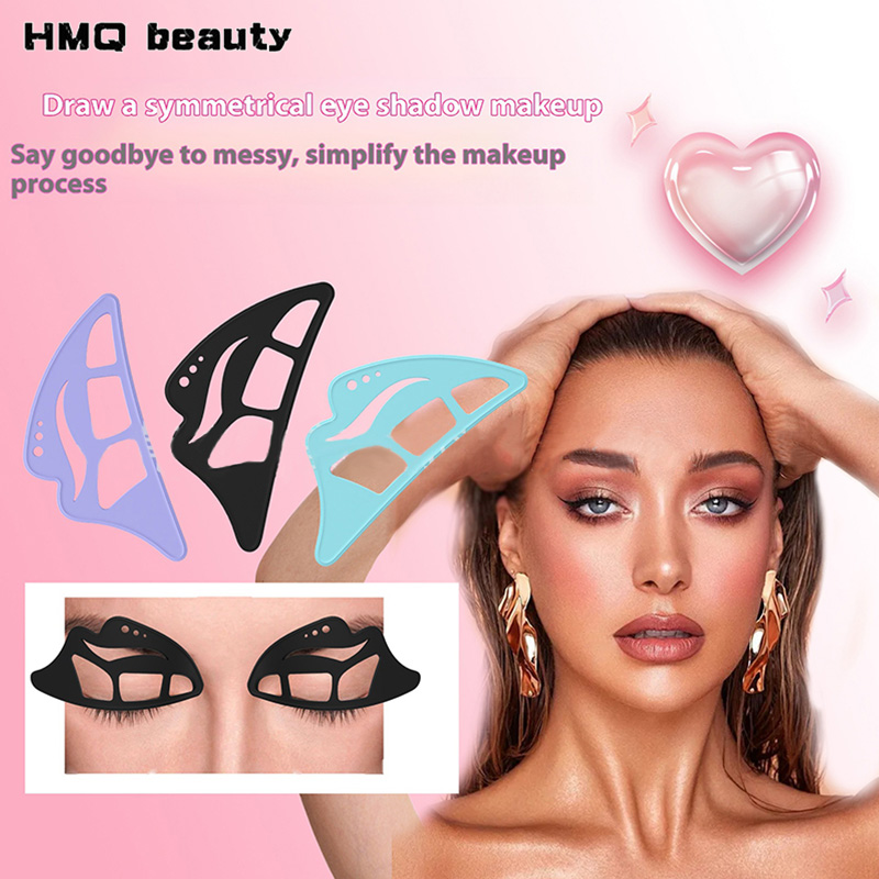 Beauty Linasi Makeup - Силиконовые трафареты для макияжа глаз, многофункциональный