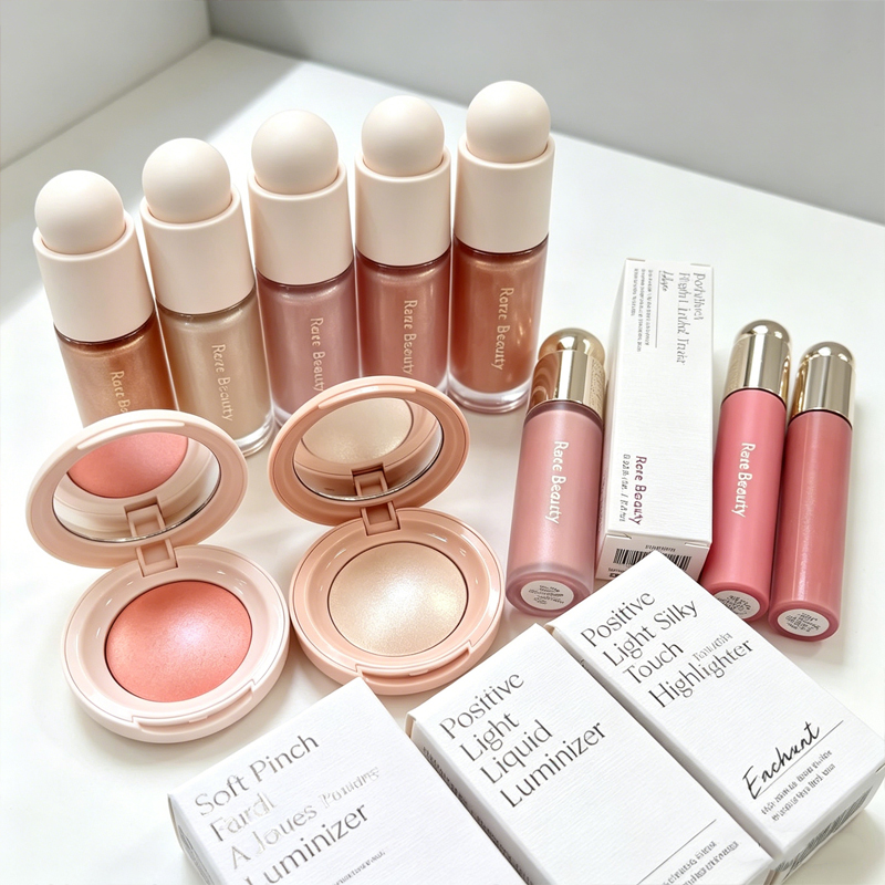 Rare Beauty Makeup Kit - Набор для макияжа Rare Beauty: Пудра-румяна,