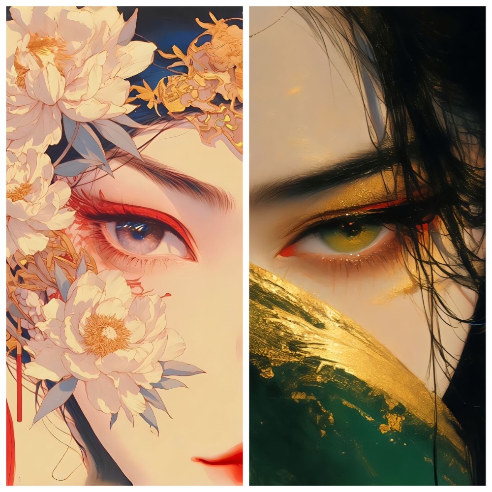 J Beauty Makeup - Пазлы в китайском стиле (500/1000/1200/2000 элементов)