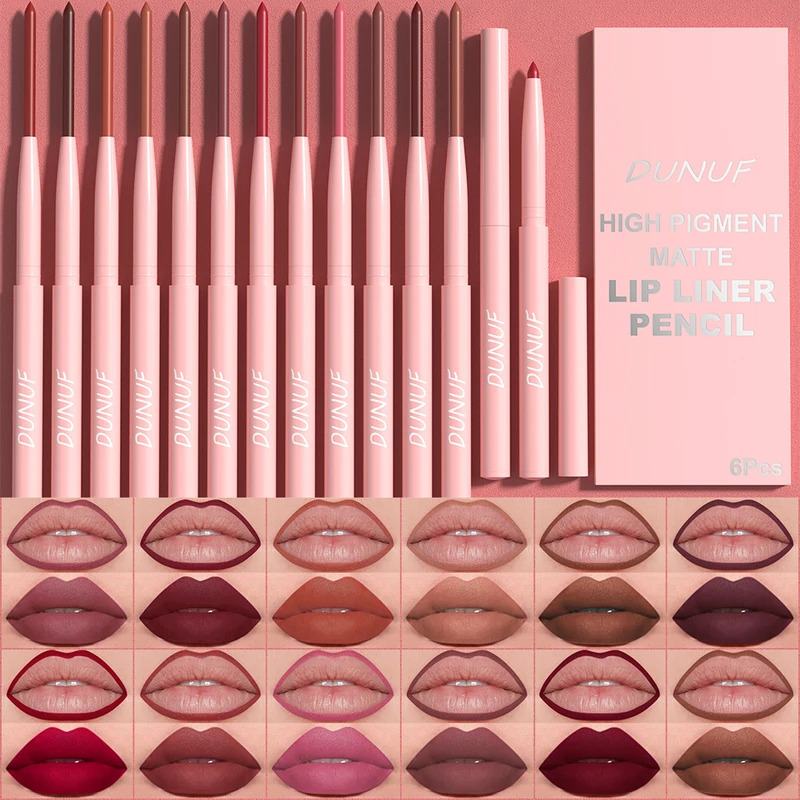 X Beauty Makeup - 6 шт./компл., набор карандашей для губ,
