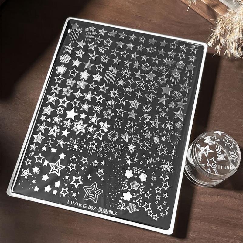 Nail Art Stamping Kit - Новая пластина для стемпинга с узорами