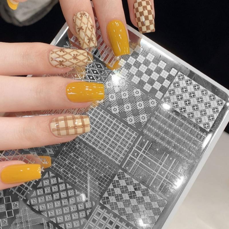 Пластины для стемпинга ногтей  – обзор и цена Nail Art Stamping Kit