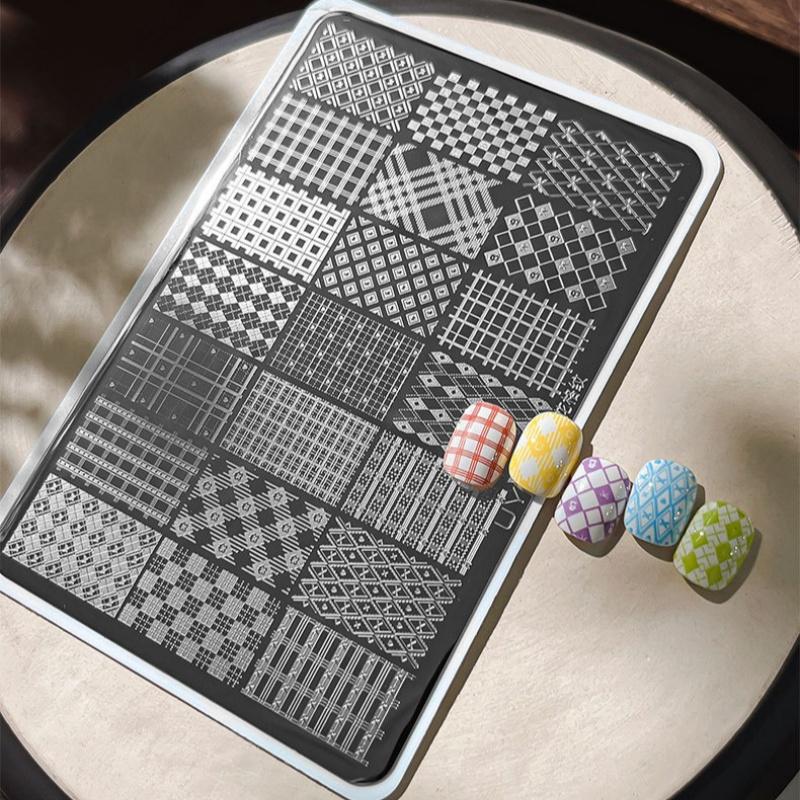 Пластины для стемпинга ногтей  – обзор и цена Nail Art Stamping Kit