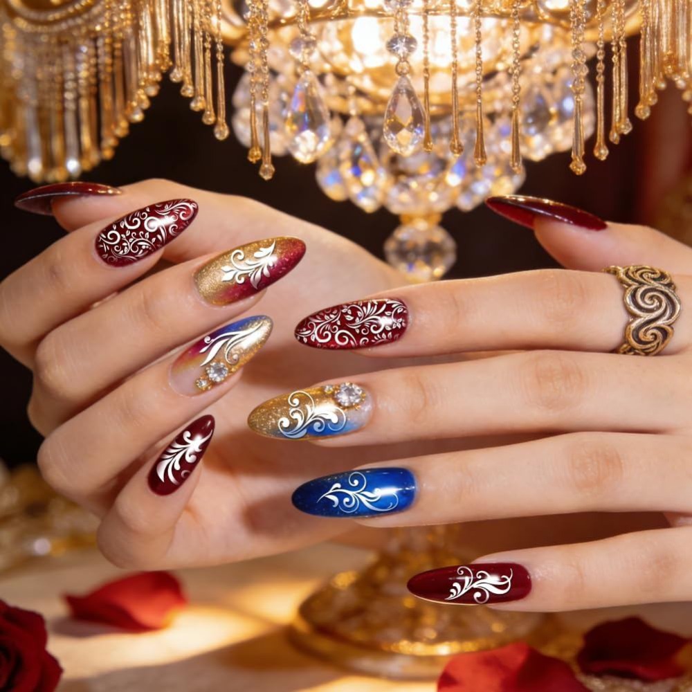 4 шт. пластин для стемпинга с  – обзор и цена Nail Art Stamping Kit