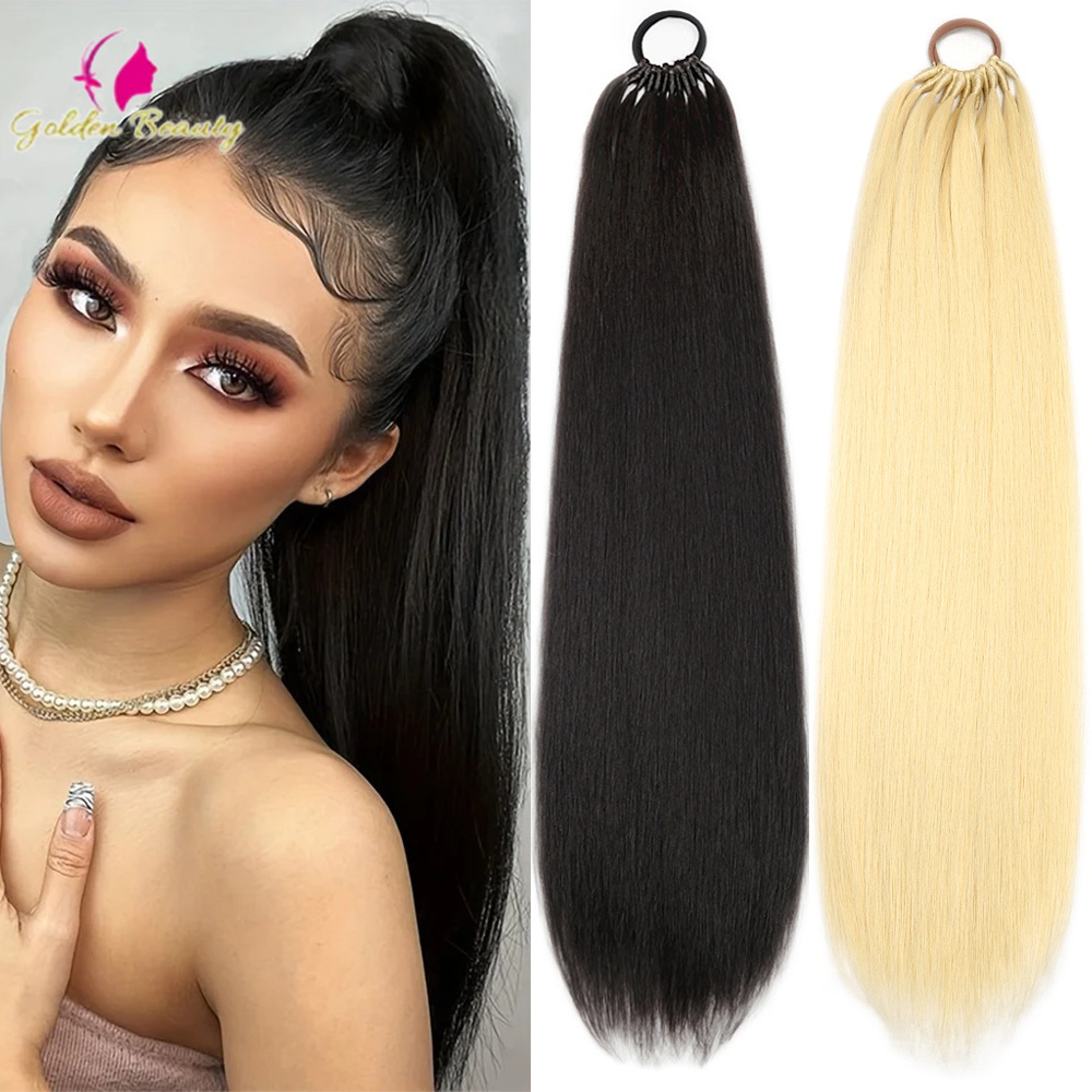 Синтетический накладной хвост  – обзор и цена Pure Beauty Hair & Makeup