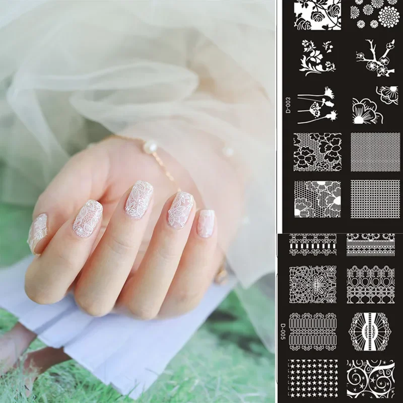 1 шт., набор пластин для стемп – обзор и цена Nail Art Stamping Kit