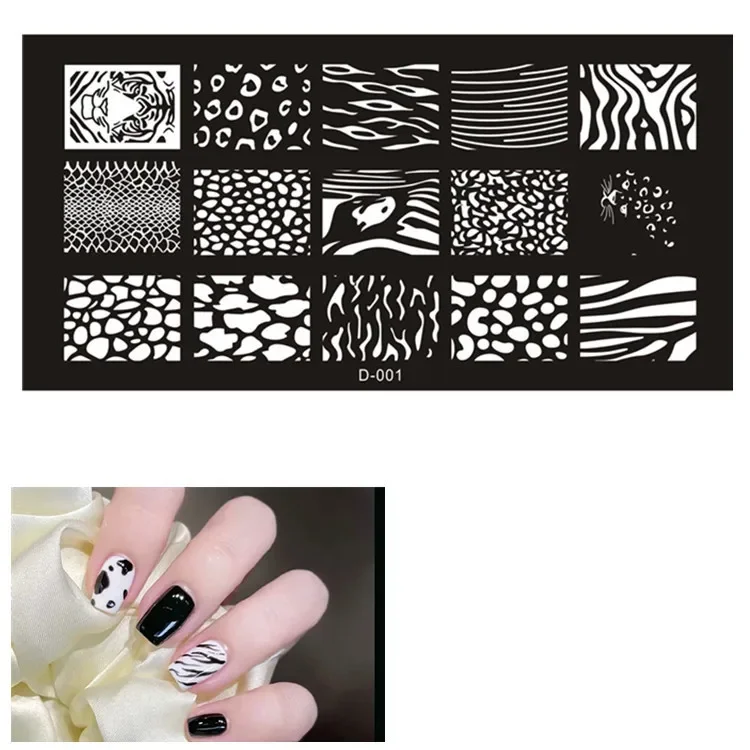 1 шт., набор пластин для стемп – обзор и цена Nail Art Stamping Kit